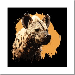 hyena Posters and Art